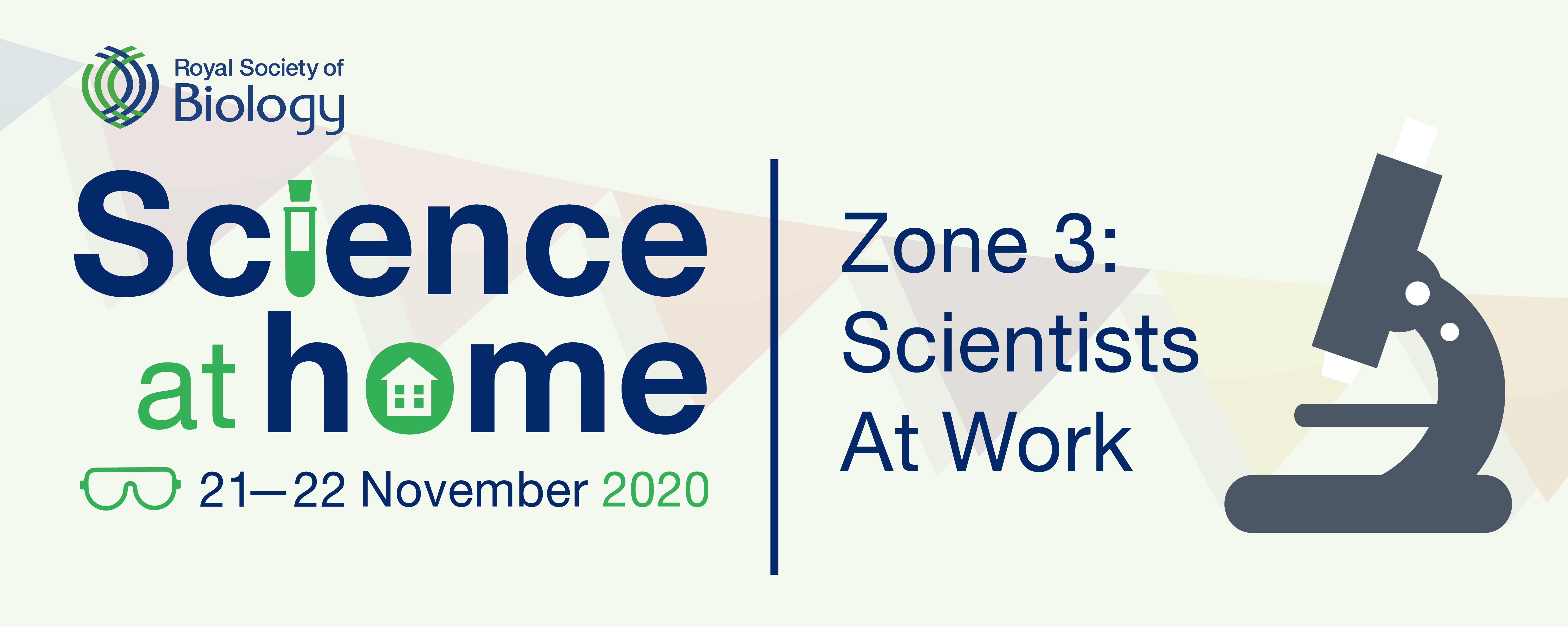 Science at home webpage banner for zone 3
