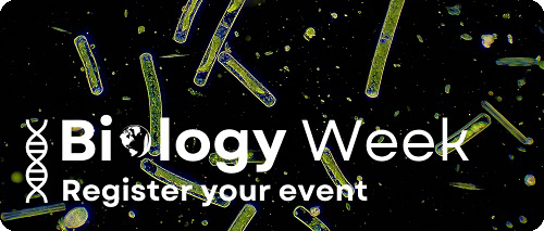 Register your Biology Week event here