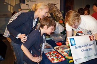 Stem cell Lego at Cheltenham science festival