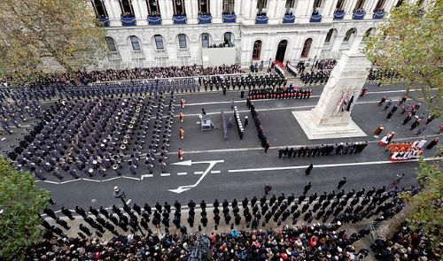 The Cenotaph on Remembrance Sunday MOD 45158280